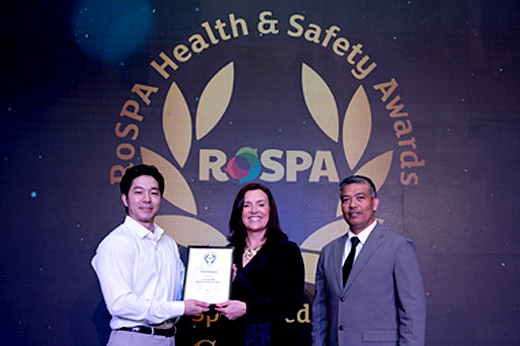 말레이시아 사라왁 Project The RoSPA Health and Safety Awards 수상 이미지1